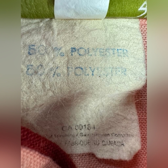 Algo Vintage Dress Pink Midi Size 11 GUC ( missing belt) - Picture 9 of 9